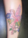 beautiful fairie tattoo