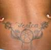 flowers and dreamcatcher tattoo
