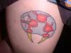 mythical crab tattoo