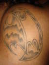 Batman (ying Yang) tattoo