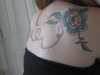 Flower on Shoulder tattoo