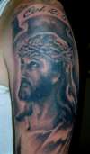 Jesus tattoo