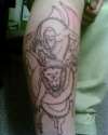 dragon/lion tattoo