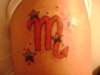 SCORPIO SIGN tattoo