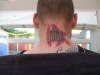 my new nine tat, nine logo adaption from nine livez album cover tattoo