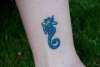 Seahorse tattoo