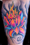 blazin lotus tattoo
