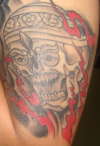 Tibetan Skull tattoo
