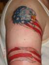 Eagle/Flag Tattoo