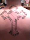 Cross tattoo