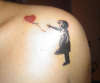 Banksy tat tattoo