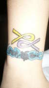 Awareness Ribbons tattoo