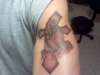 Praying Hands with Cross tattoo