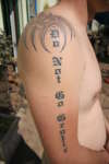 Do not go gentle tattoo