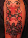 bear and eagle totom tattoo