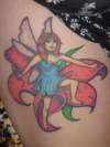 The flower fairy tattoo