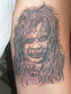 reagan exorcist tattoo