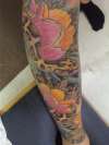 Burm Python tattoo