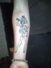 Voodoo woman tattoo