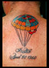 My parachute Punta Cana Parasailing tattoo