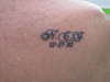 Tattoo # 4 Other Sons initials