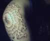 Elbow start of sleeve tattoo
