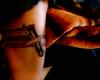 Handgun tattoo