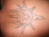 sun tattoo