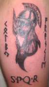 spartan tattoo