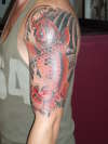 cover up koi tattoo