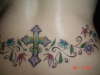 Fleur De Lis  cross tattoo