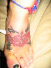 friendship flower tattoo