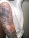 Celtic cross tattoo