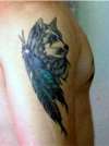 Wolf Head tattoo