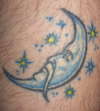 Moon tattoo