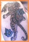 My Tiger Upper Arm Tat tattoo