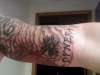 My neice's name tattoo
