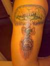 Yggdrasil, nordic tree of life. tattoo