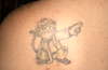 Evil Monkey tattoo