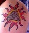 Masonic Illuminati All Seeing Eye tattoo