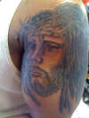 Black Jesus Tattoo