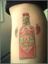Tabasco tattoo