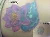 Lotus Cover tattoo