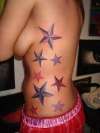 stars on a hottie tattoo