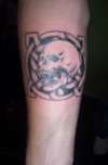 Celtic Skull tattoo