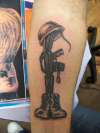 Fallen Soldier Memorial tattoo
