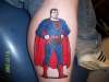 Golden Age Superman tattoo