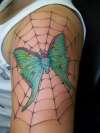 Luna Moth tattoo