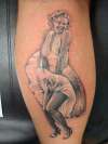 Marylin Monroe tattoo