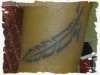 Feather tattoo
